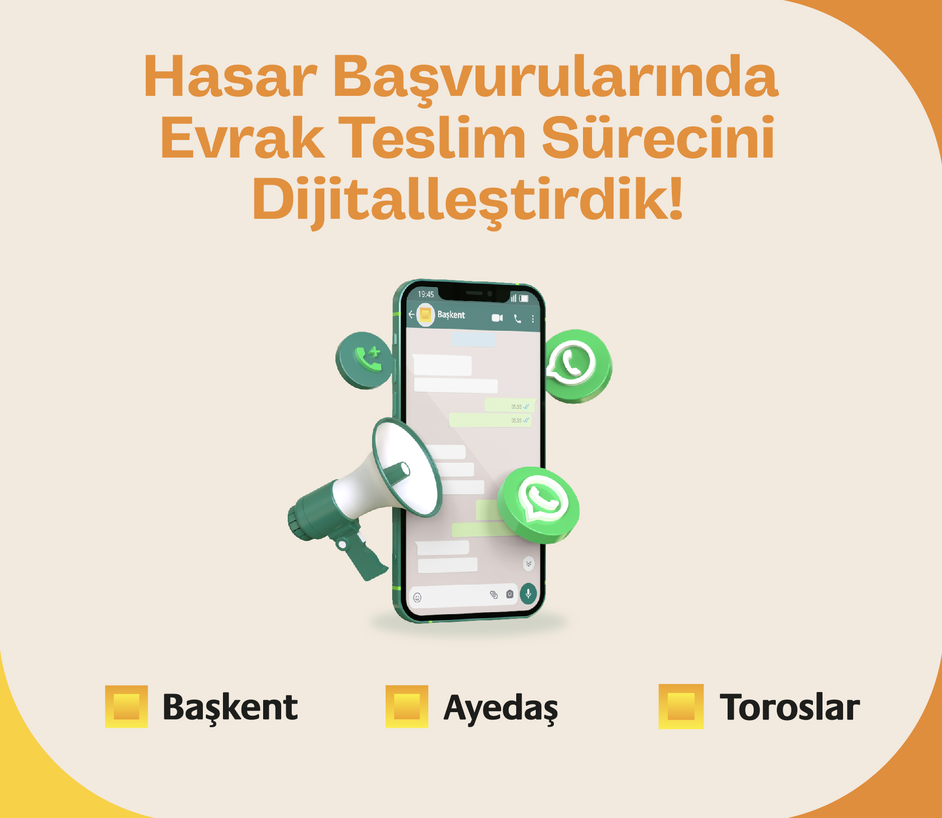 Enerjisa Dağıtım Şirketleri Başkent EDAŞ, Ayedaş ve Toroslar EDAŞ’tan Hasar Başvuru Sürecinde Dijital Dönüşüm Sürdürülebilirliği stratejisinin merkezine koyarak,
