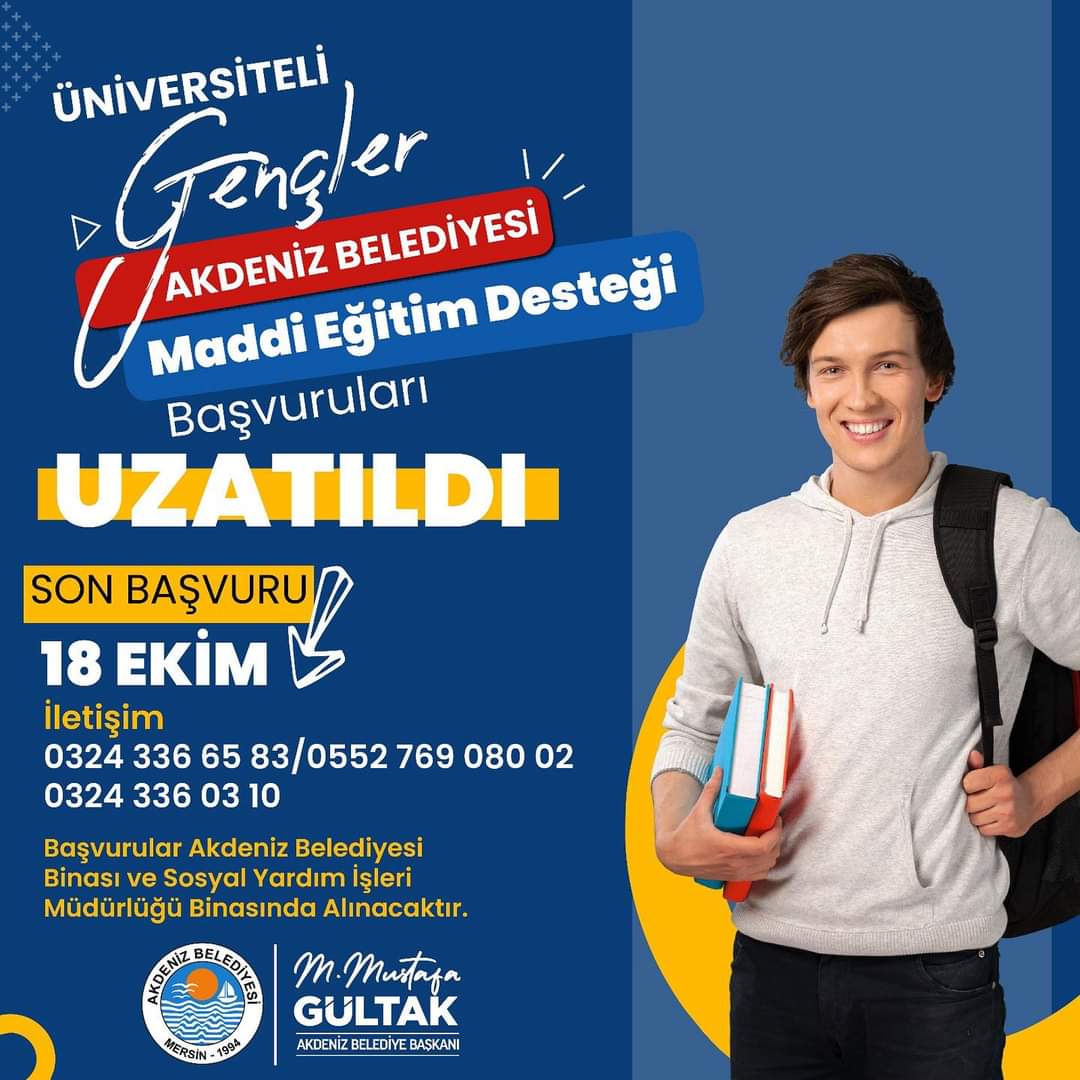 Akdeniz Belediyesi’nin, üniversitelerin 2