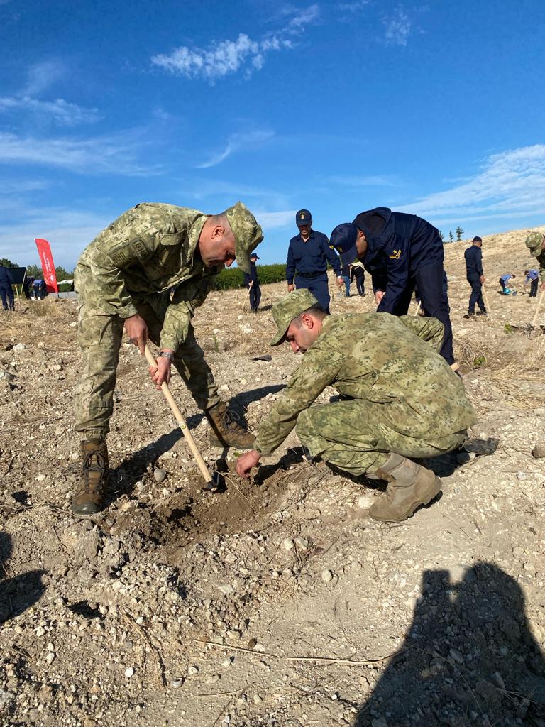 ‘Kuyuluk’ta Mehmetçik Hatıra Ormanı Kurduk’ Mersin Orman Bölge Müdürlüğümüze