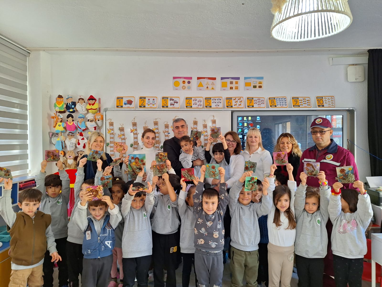 Doğadan Tabloya Dönüşen Eserler Yapıldı Mersin Orman Bölge Müdürlüğümüze