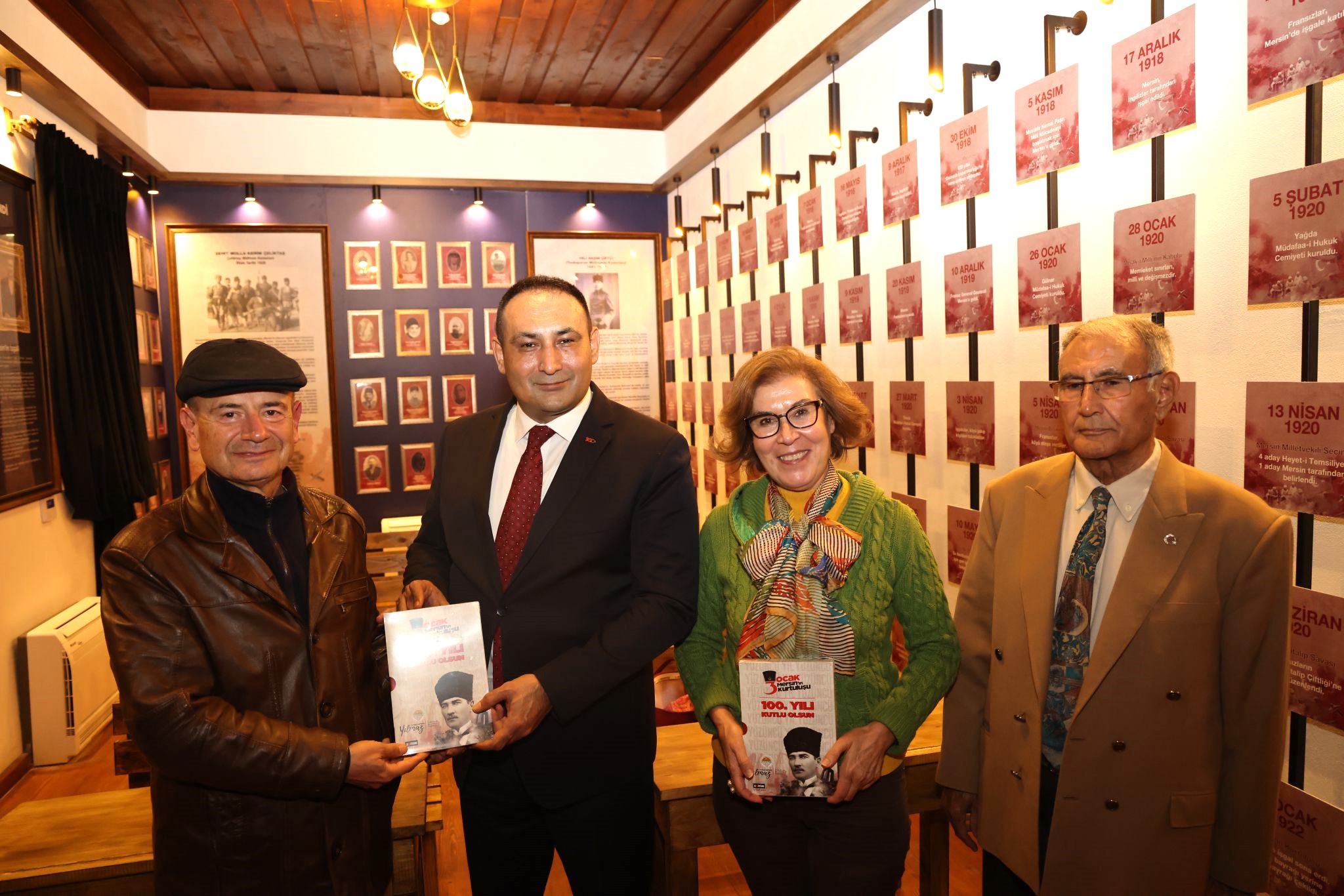 BAŞKAN YILMAZ, STK TEMSİLCİLERİNİ KUVAYIMİLLİYE KARARGAHI’NDA AĞIRLADI Toroslar Belediye Başkanı Atsız