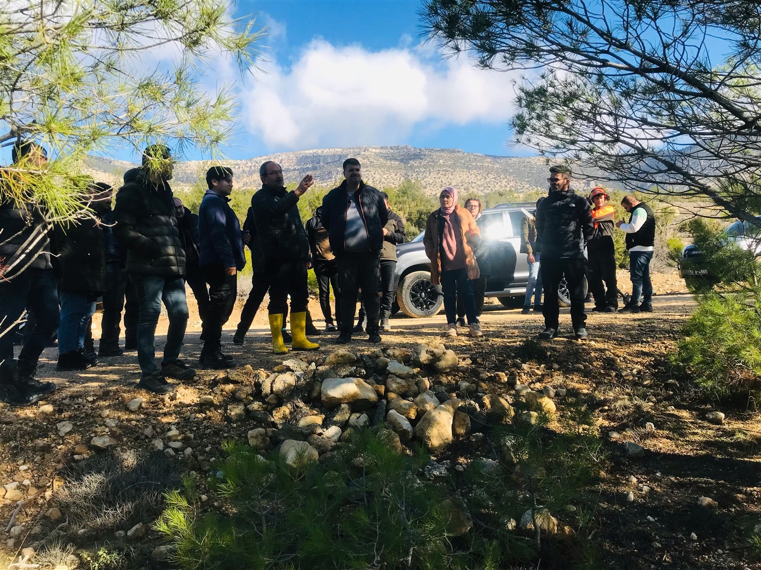 Mut’ta Çalışmaları Yerinde İncelendi Mersin Orman Bölge Müdürlüğümüze