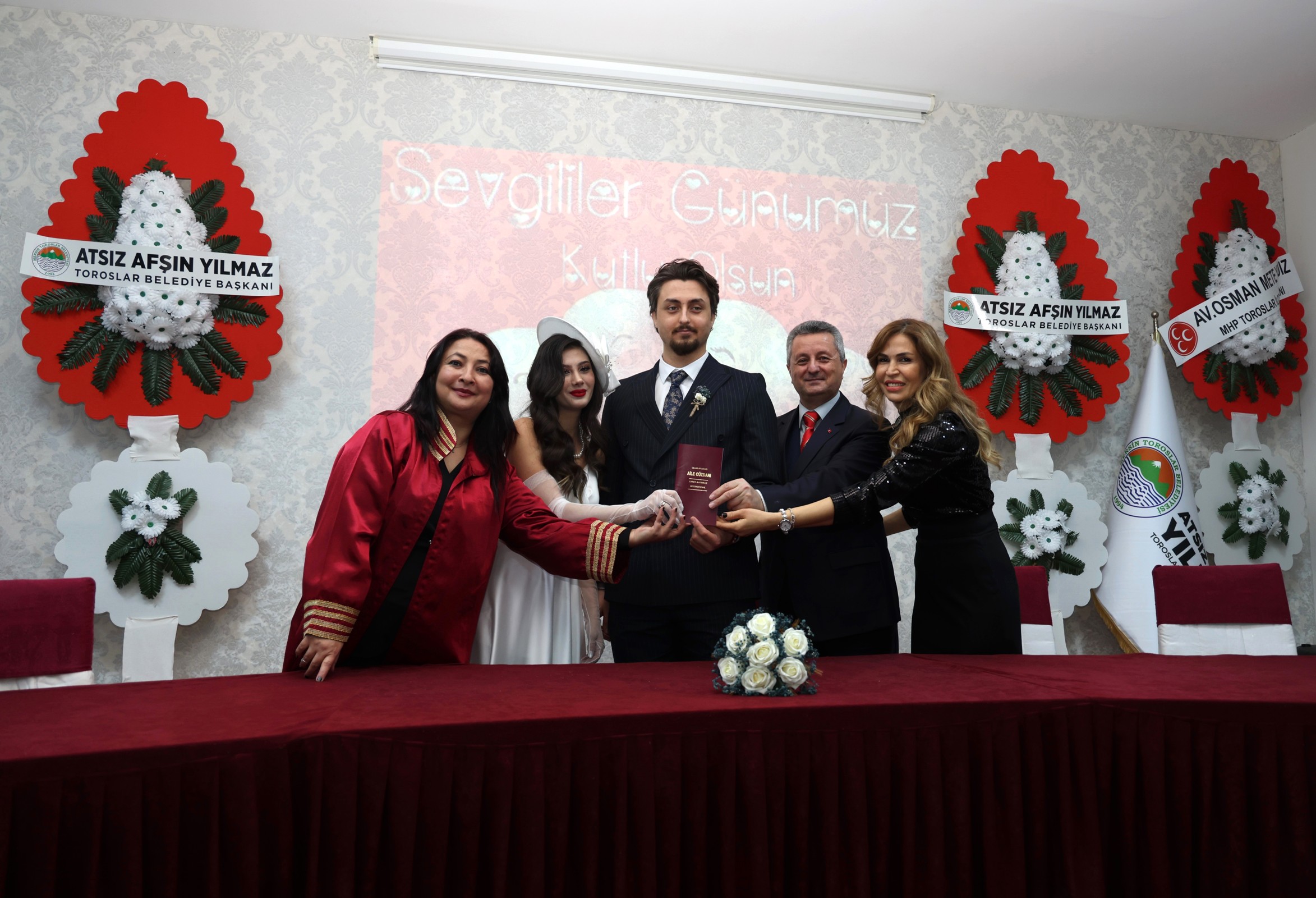 Mersin’de, 14 Şubat Sevgililer