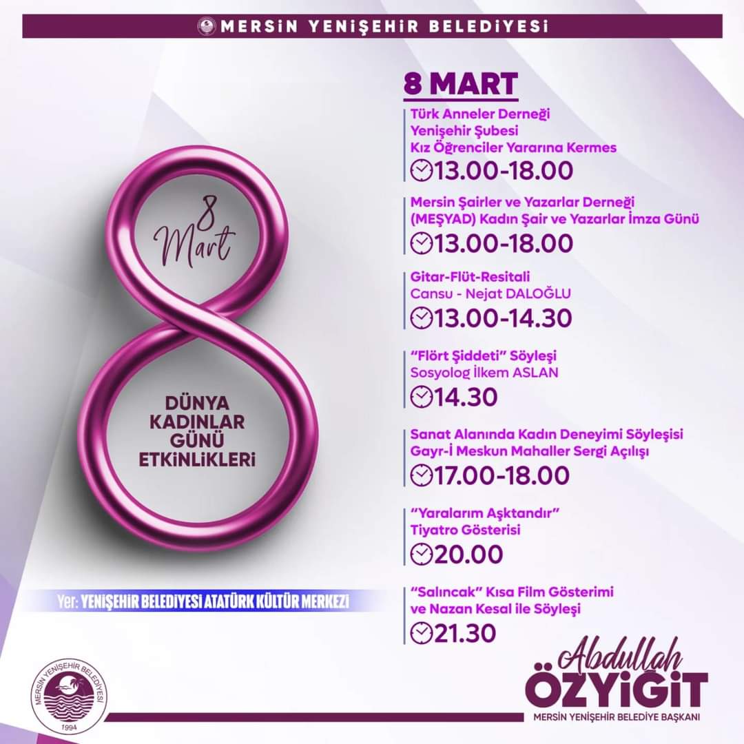 Mersin Yenişehir Belediyesi, 8