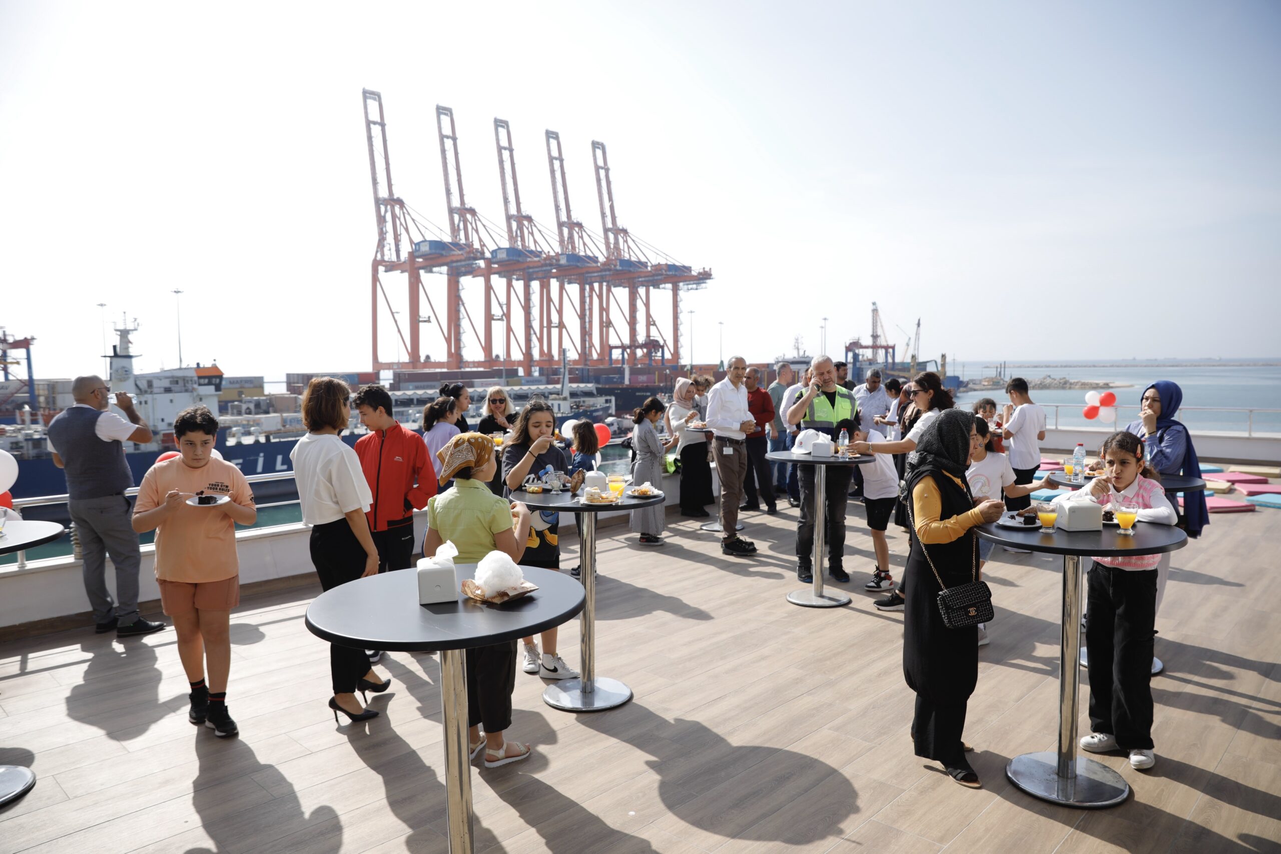 Mersin Uluslararası Limanı, 23 Nisan Ulusal Egemenlik ve Çocuk Bayramı’nı Kutladı Mersin Uluslararası Limanı (MIP),