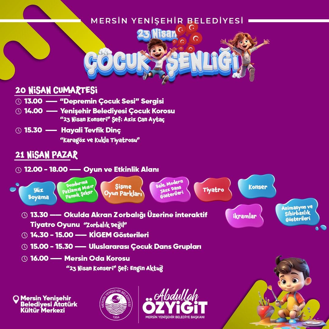 Mersin Yenişehir Belediyesi, 23