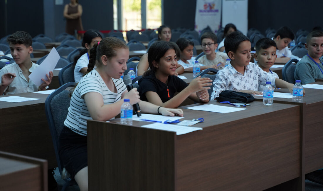 MERSİNLİ ÇOCUKLARIN SESİ ÇOCUK MECLİSİ TEMMUZ AYI OLAĞAN TOPLANTISINI DÜZENLEDİ Kent genelinde çocuklarla ilgili