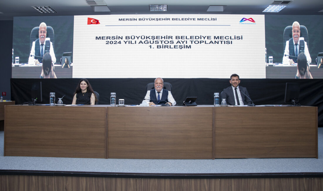 Mersin Büyükşehir Belediye Meclisi’nin