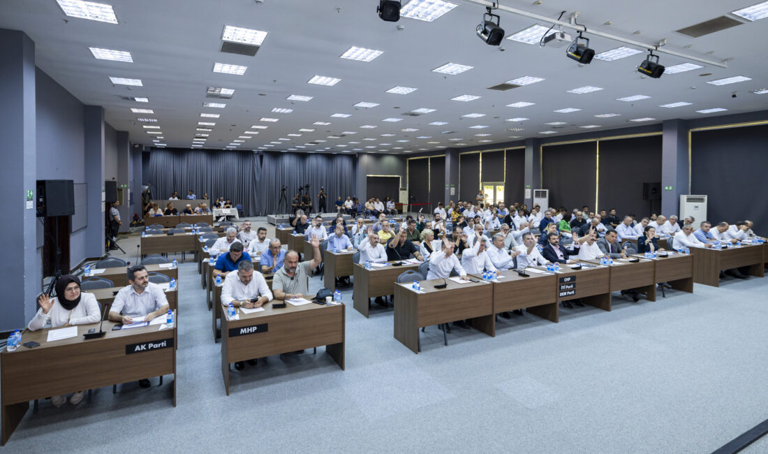 Mersin Büyükşehir Belediye Meclisi’nin