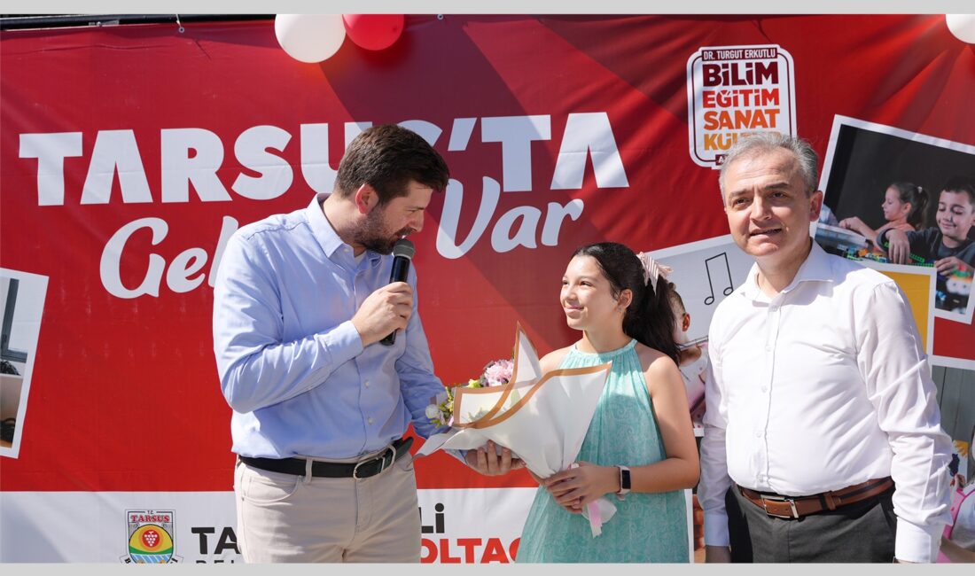 Tarsus Belediyesi’nin düzenlediği sertifika