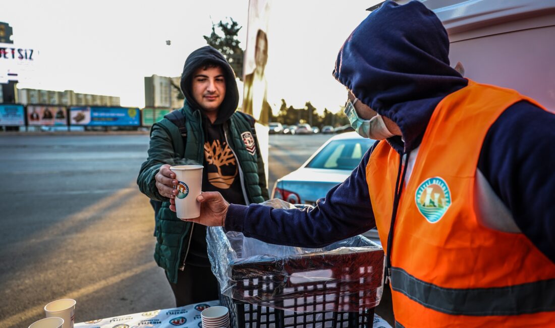 Mezitli Belediyesi, havaların soğumasıyla