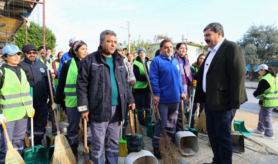 Toroslar Belediyesi, temizlik işlerinde