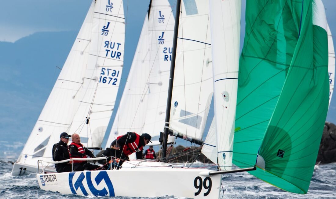 Bodrum’da heyecan verici yelken