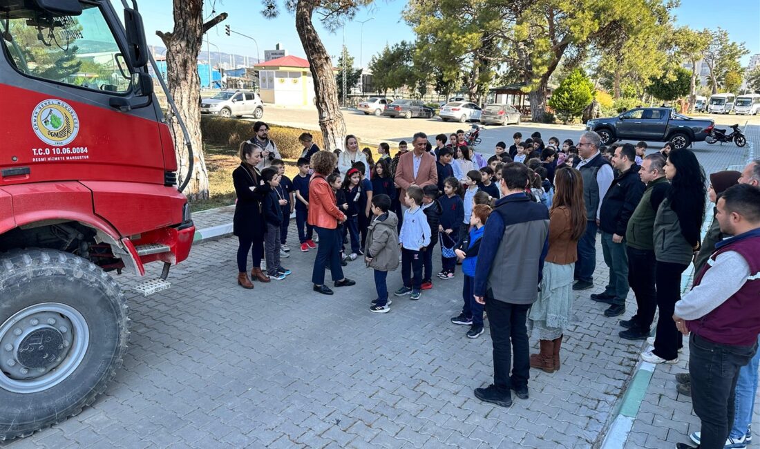 Çocuklar Çiçektir, Daha Ötesi Gelecektir Mersin Orman Bölge Müdürlüğü’ne
