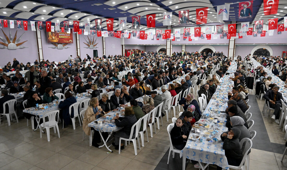 ANAMUR’DAN TARSUS’A RAMAZAN SOFRALARI BÜYÜKŞEHİRLE BEREKETLENİYOR Birlik, beraberlik ve dayanışma