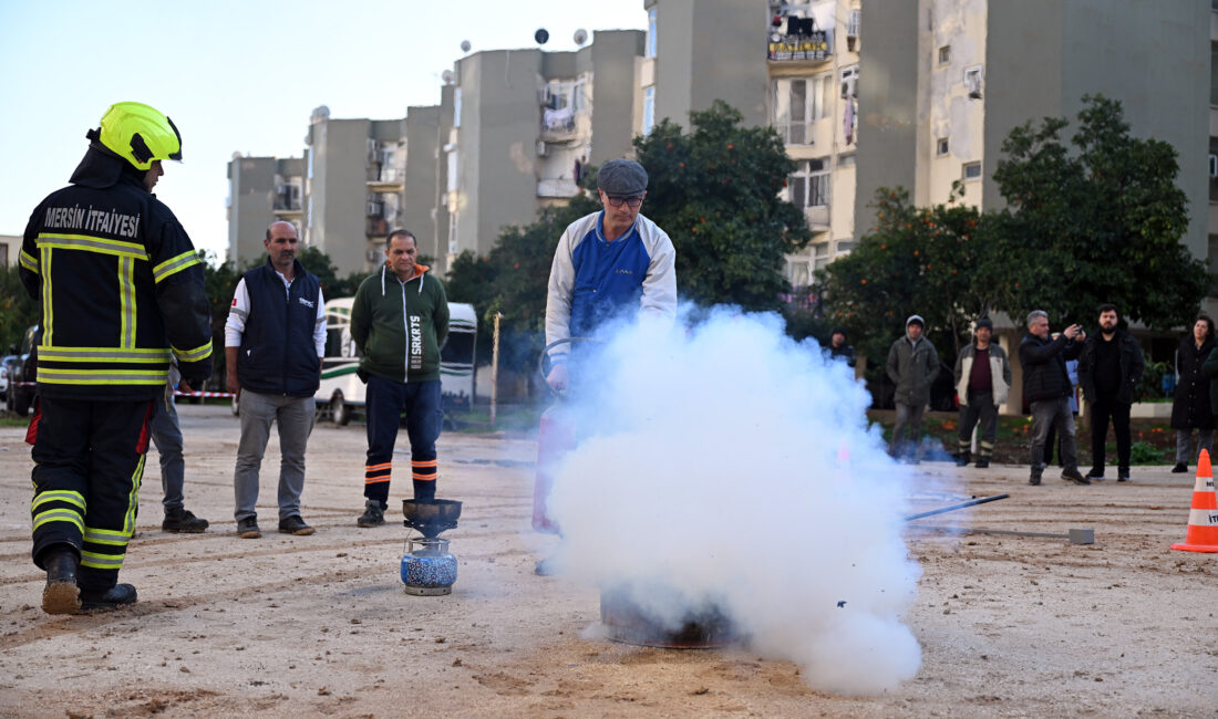 BÜYÜKŞEHİR, OLASI AFET VE YANGIN RİSKLERİNE KARŞI VATANDAŞLARI BİLGİLENDİRİYOR 7 gün 24 saat