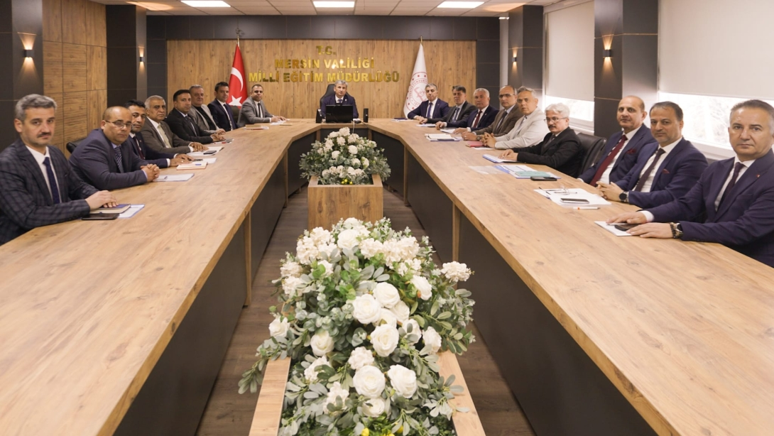 İLÇE MİLLÎ EĞİTİM MÜDÜRLERİ TOPLANTISI GERÇEKLEŞTİRİLDİ Özel Öğretim Kurumları Genel