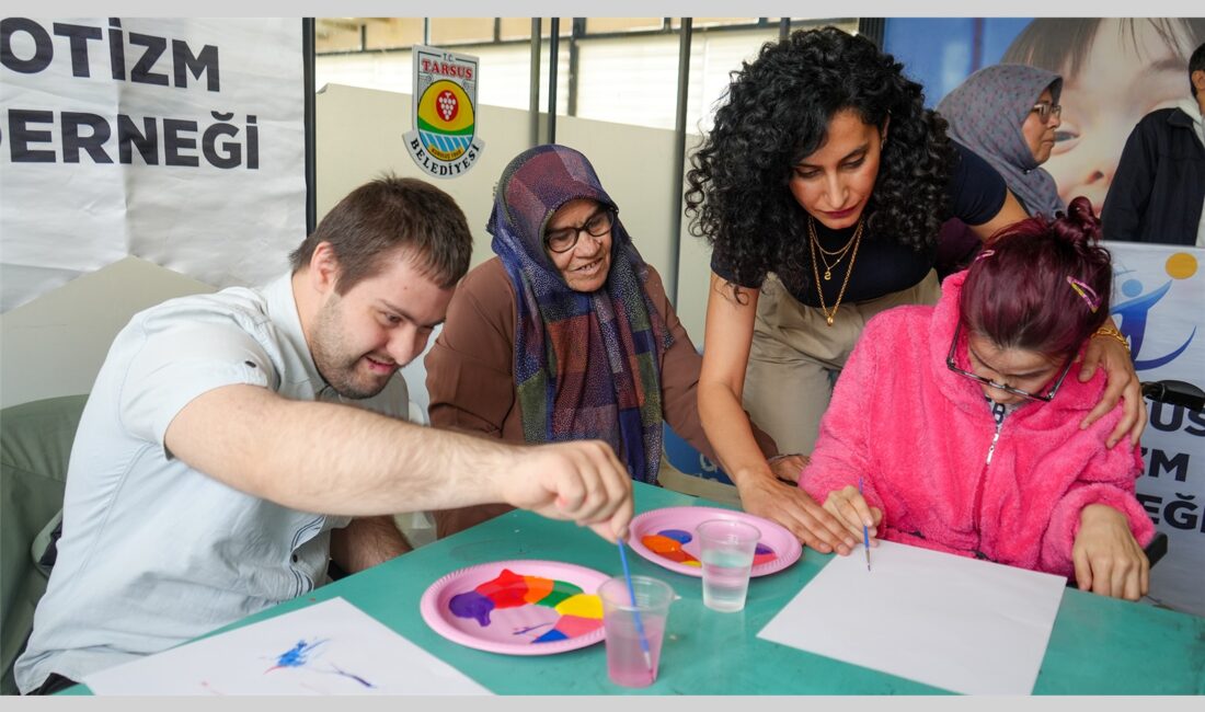 TARSUS’TA ÖZEL ÇOCUKLAR İÇİN RENKLİ ETKİNLİK Tarsus Belediyesi ve Tarsus