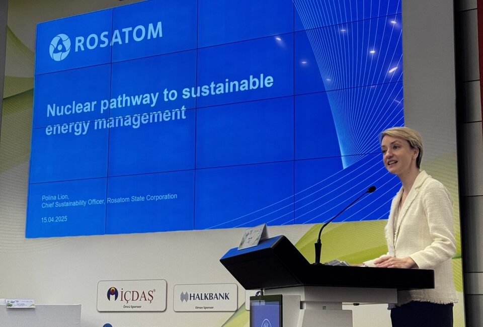 ROSATOM, 10. KARBON ZİRVESİ KAPSAMINDA YEŞİL DÖNÜŞÜMDE NÜKLEER ENERJİNİN ÖNEMİNİ ANLATTI Etkinlikte, Türkiye’nin Paris Anlaşması