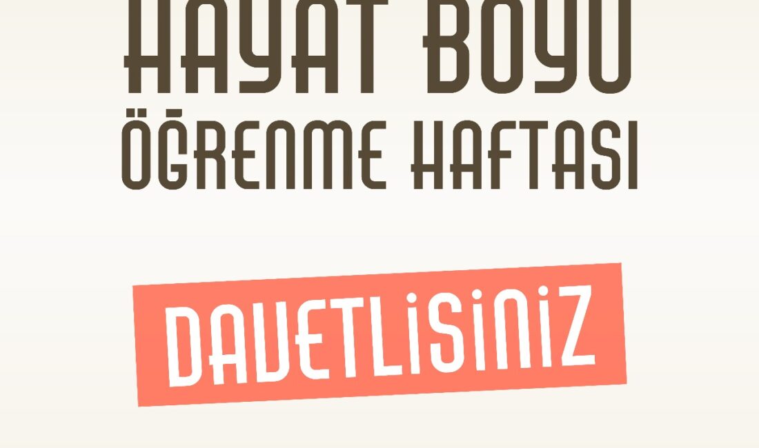 Mersin, hayat boyu öğrenmenin