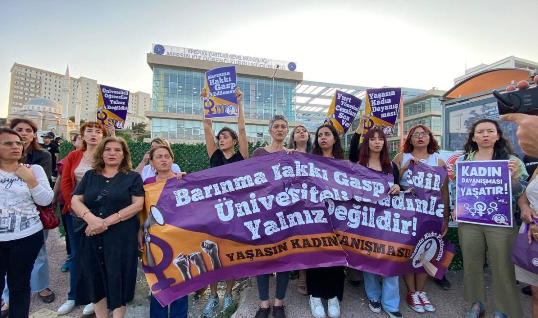 Mersin KYK Kız Yurdunda