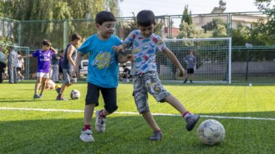 Yenişehir Belediyesi, çocukların güvenli alanlarda