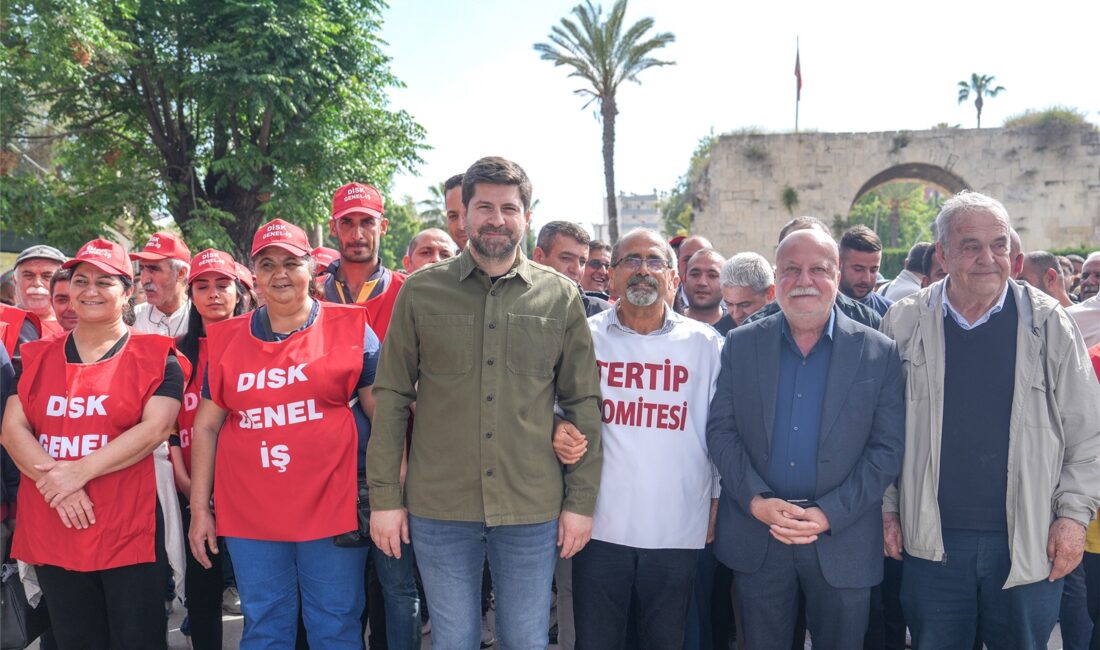 Tarsus’ta 1 Mayıs Emek