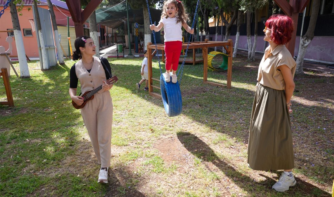 Tarsus Belediyesi Kreşlerinde, hem