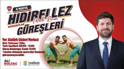 Tarsus Belediyesi tarafından geleneksel sporları