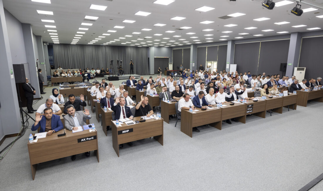 Mersin Büyükşehir Belediye Meclisi’nin