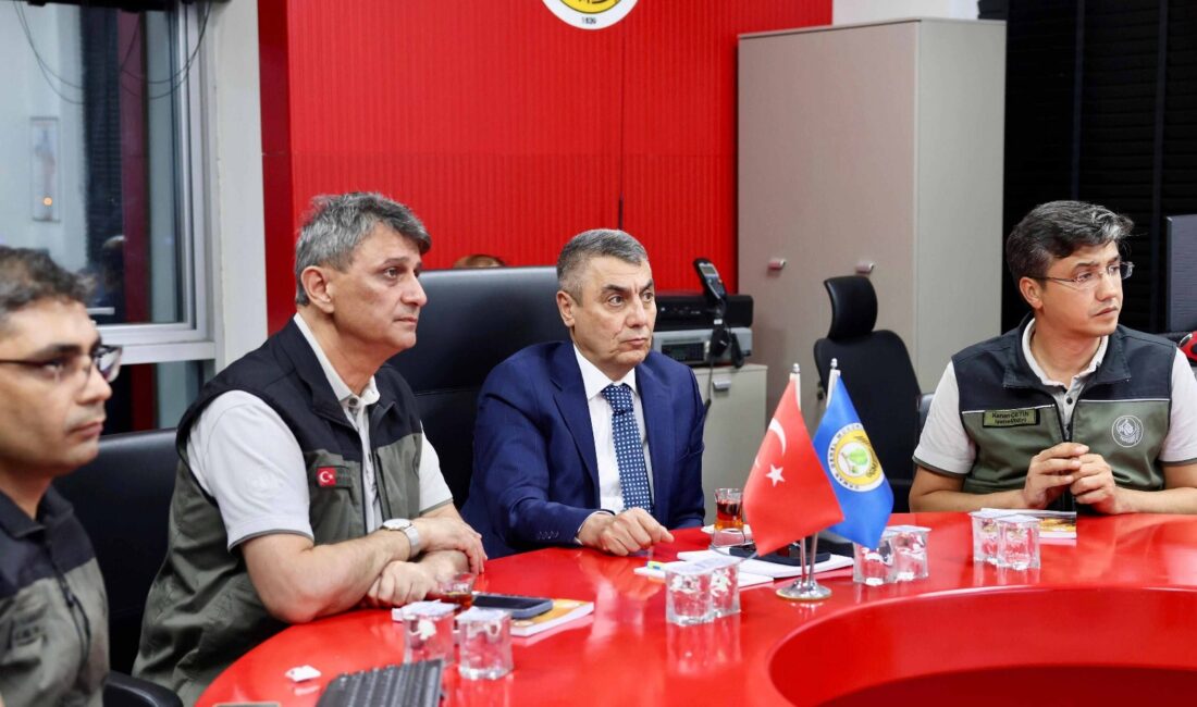 Vali Toros, Orman Bölge Müdürlüğü Yangın Yönetim Merkezi’nde İncelemelerde Bulundu Mersin Valisi Sayın Atilla