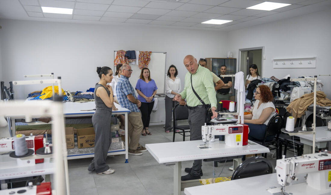 HEYET, GERÇEKLEŞTİRDİĞİ İZLEME VE DEĞERLENDİRME GEZİSİNDE ATÖLYELER HAKKINDA BİLGİ EDİNDİ Mersin Büyükşehir Belediyesi Sosyal