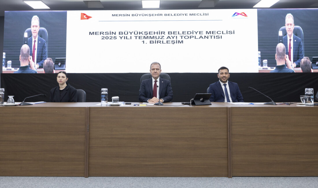 “UYGAR TOPLUMLAR SORUNLARI DİYALOGLA ÇÖZER” Mersin Büyükşehir Belediye Meclisi’nin