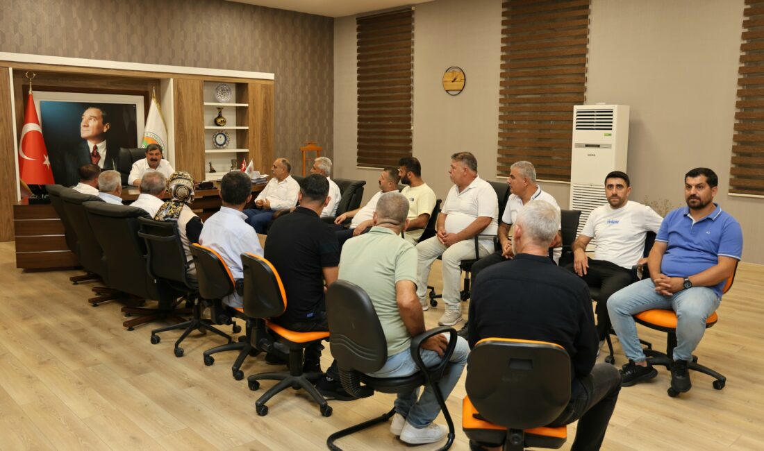 PAZARCILAR ESNAF ODASINDAN BAŞKAN YILDIZ’A ZİYARET Mersin Pazarcılar Esnaf Odası