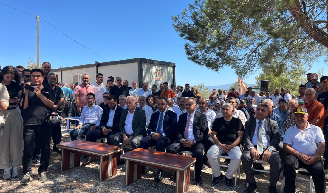 Mut’a yeni TOKİ konutları yapılacak Mersin’in Mut ilçesinde vatandaşlarla