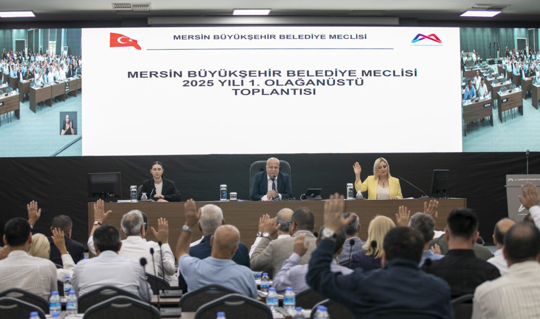 Mersin Büyükşehir Belediye Meclisi’nin