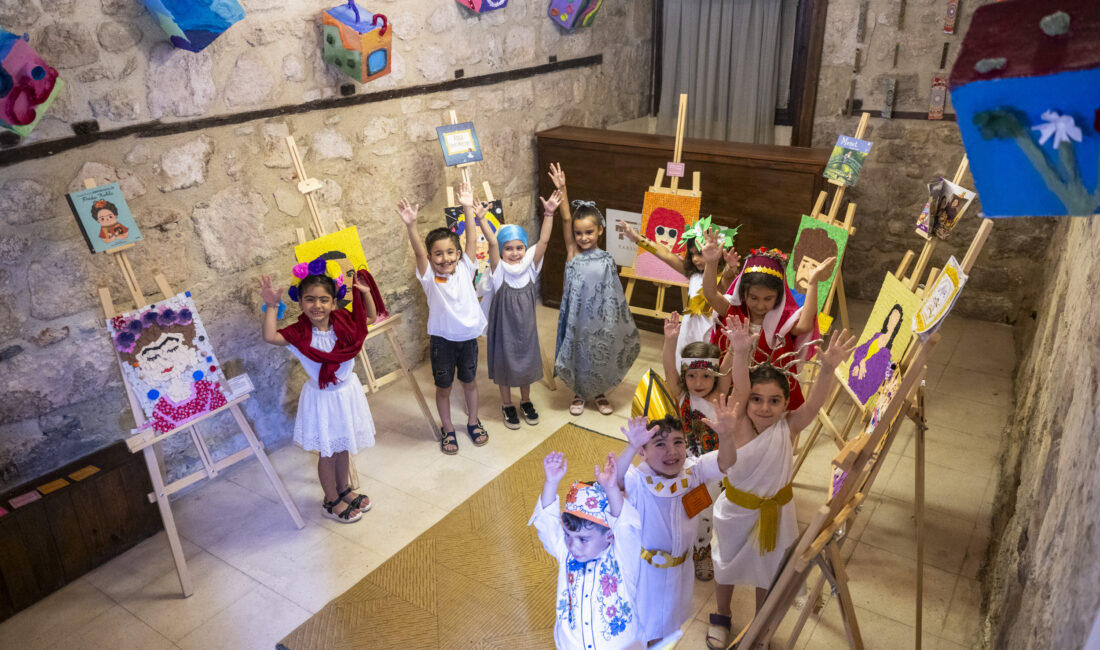 BÜYÜKŞEHİR’İN ÇOCUK GELİŞİM MERKEZLERİ’NDE ÇOCUKLAR SANATLA BÜYÜYOR Mersin Büyükşehir Belediyesi Kadın