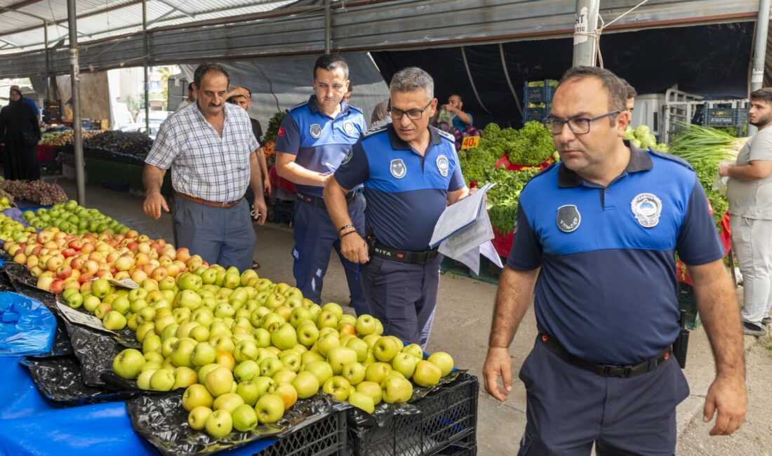 Yenişehir Belediyesi semt pazarlarında denetimlerini sürdürüyor Yenişehir Belediyesi Zabıta Müdürlüğü