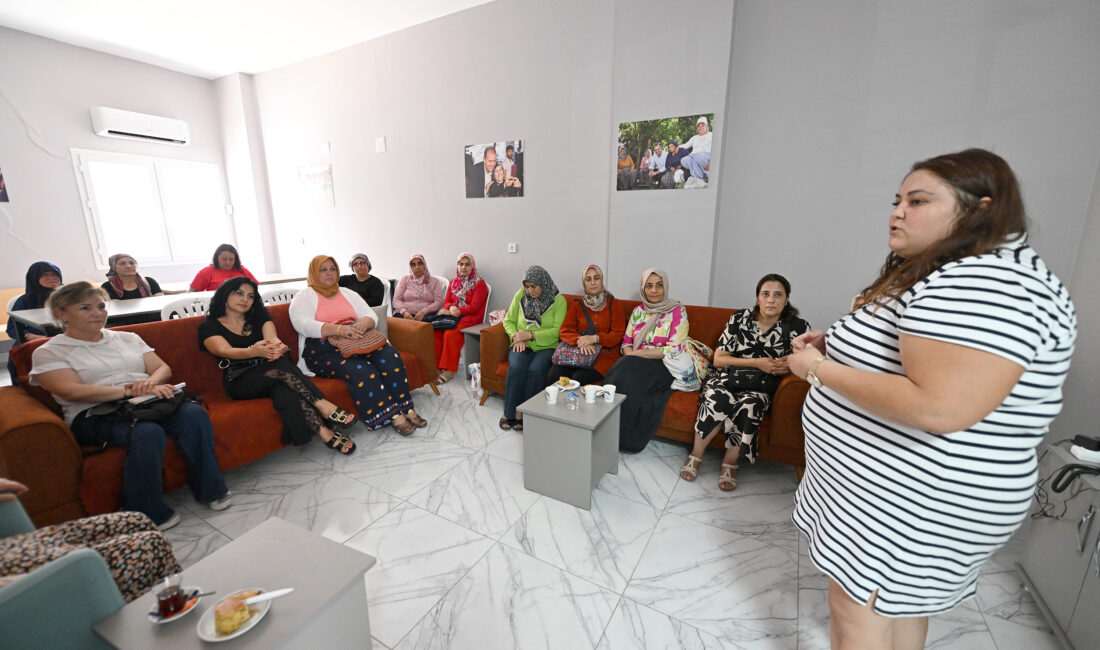 BÜYÜKŞEHİR BELEDİYESİ’NİN ERDEMLİ HANIM EVİ, KADINLAR İÇİN SICAK BİR YUVA OLDU Mersin Büyükşehir Belediyesi Sosyal