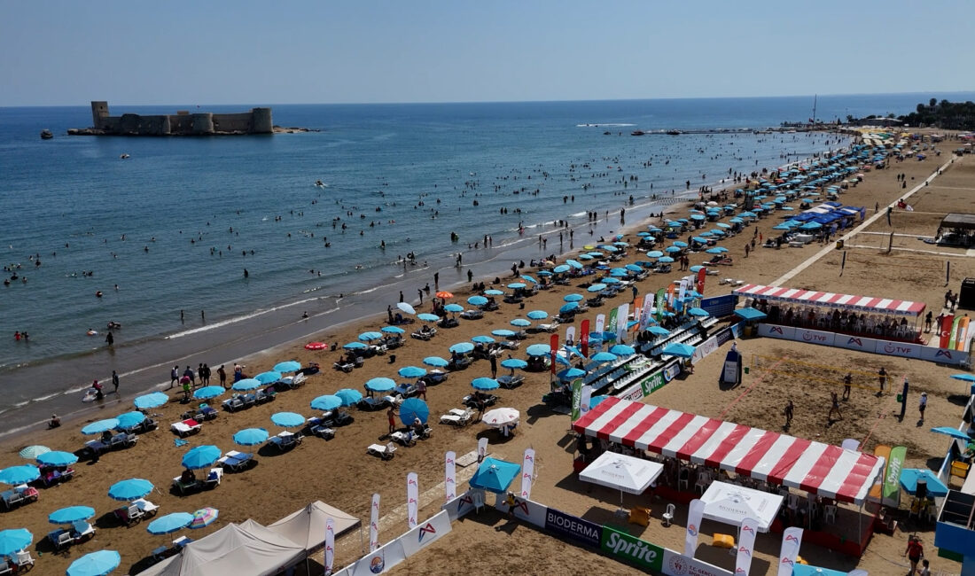 TARİHİN VE DOĞANIN KALBİNDE PLAJ VOLEYBOLU COŞKUSU ‘Spor kenti Mersin’ mottosuyla hareket