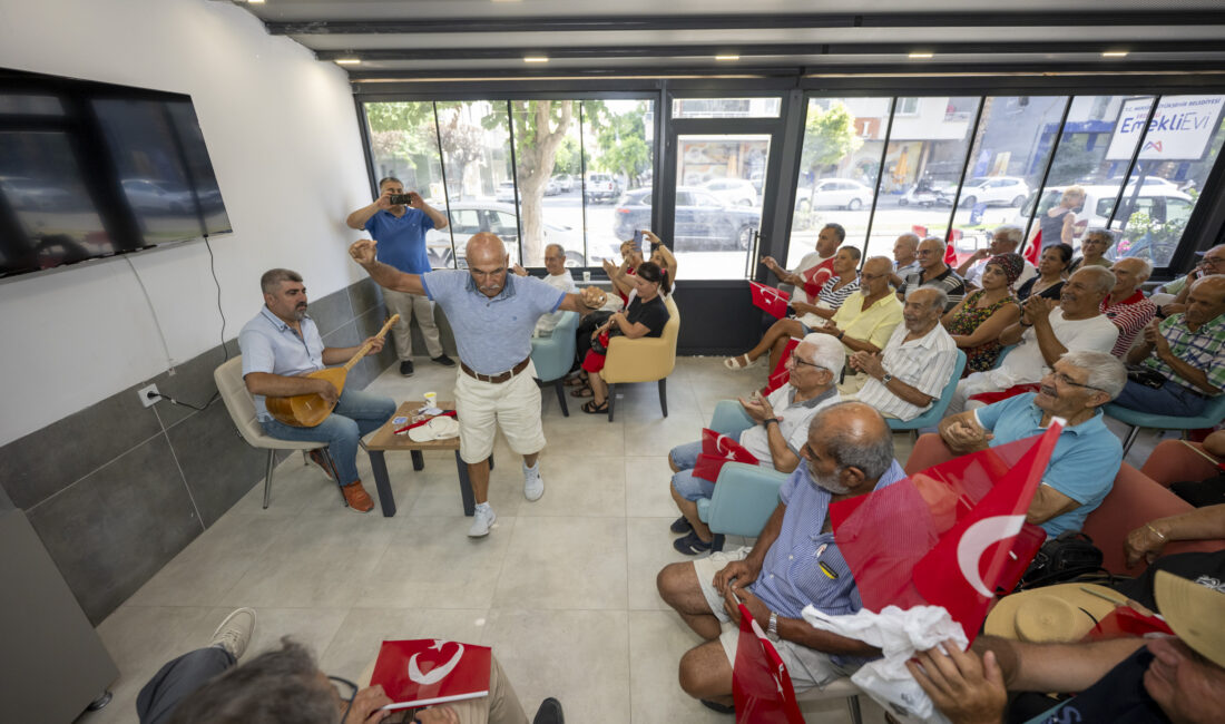 BÜYÜKŞEHİR’İN ERDEMLİ EMEKLİ EVİ TÜRK HALK MÜZİĞİ EZGİLERİYLE DOLDU Mersin Büyükşehir Belediyesi Sosyal