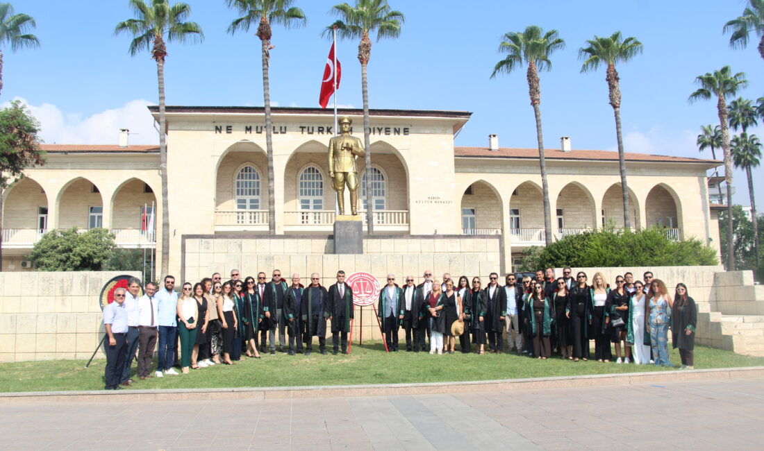 “YENİ ADLİ YIL, YURTTAŞLARIN ADALET MÜCADELESİNİN YILI OLMALIDIR” Mersin Barosu yönetimi, 2025-2026