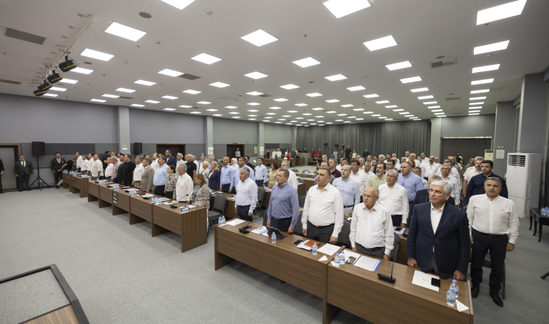 Mersin Büyükşehir Belediye Meclisi’nin