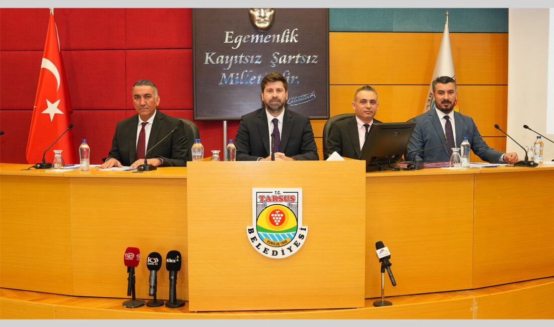 TARSUS BELEDİYESİ EYLÜL AYI OLAĞAN MECLİS TOPLANTISI GERÇEKLEŞTİ Tarsus Belediyesi’nin Eylül Ayı