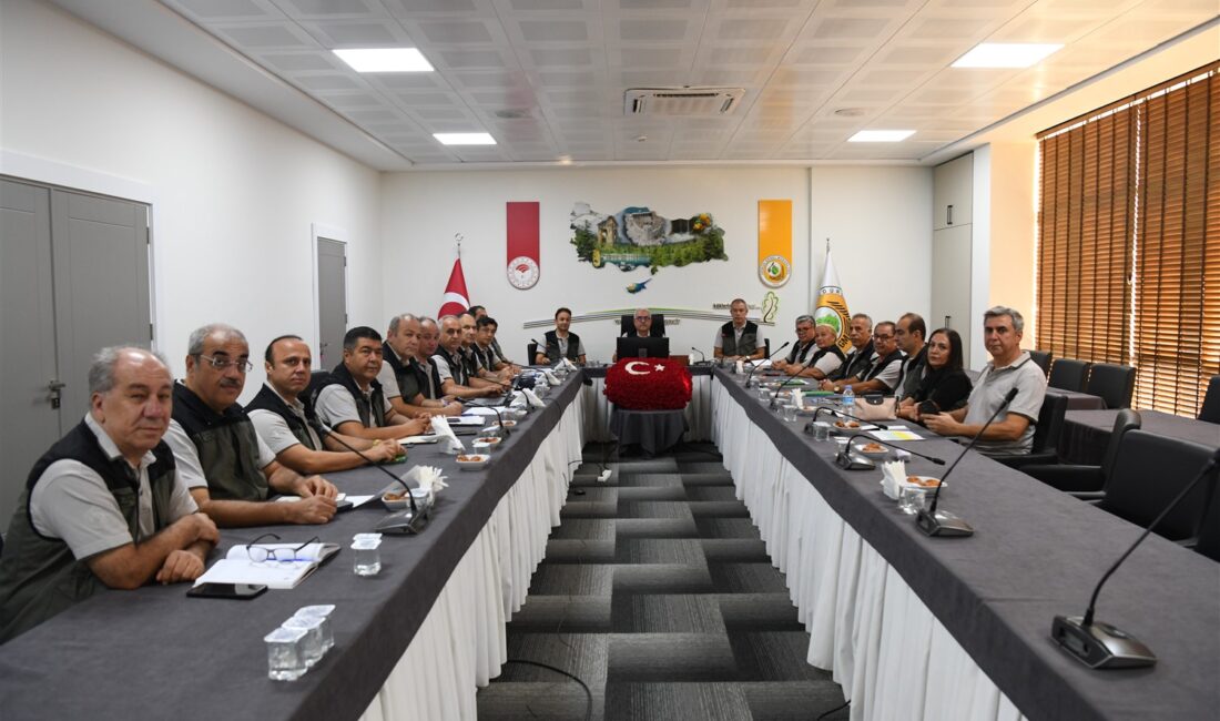 Eylül Ayı Değerlendirme Toplantısı Gerçekleştirildi Orman Genel Müdürü Bekir
