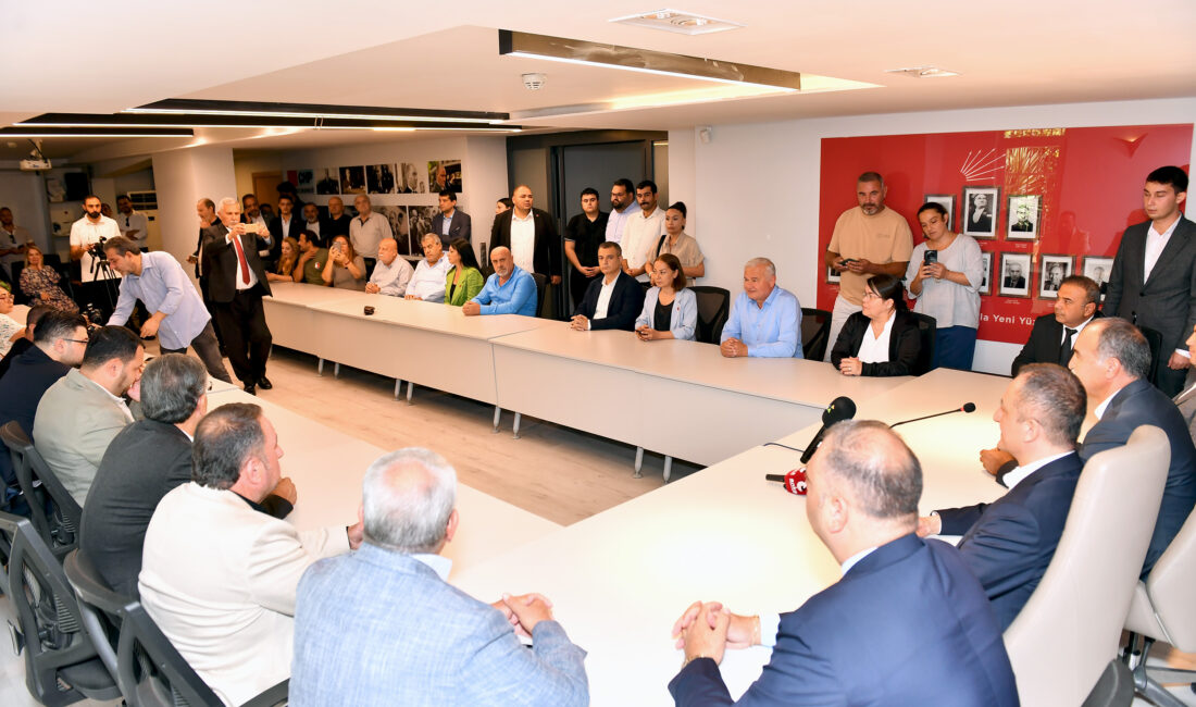 İLÇE BAŞKANLARI KORAL ÖMÜR İSMİNDE BİRLEŞTİ