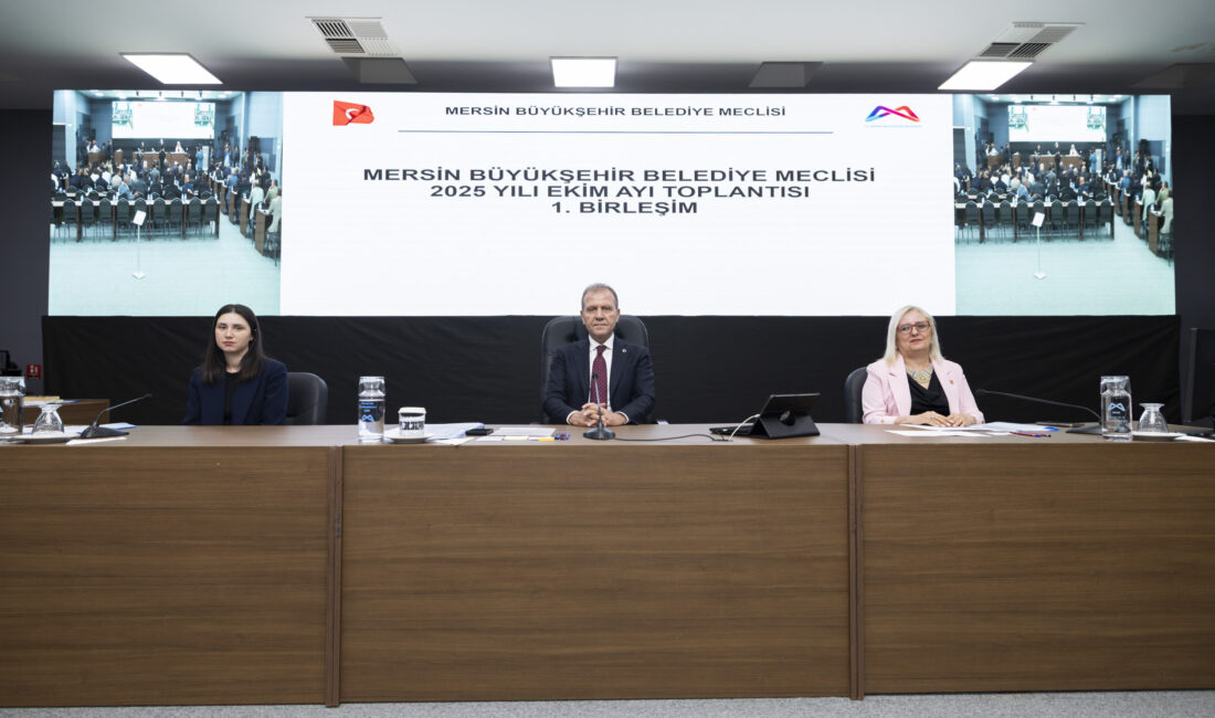 Mersin Büyükşehir Belediye Meclisi’nin