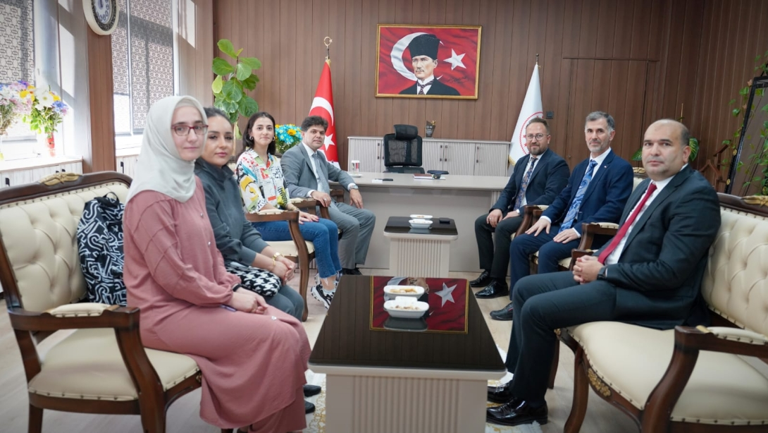 KANDIRMAZ’DAN İL MİLLÎ EĞİTİM MÜDÜRÜ MUHAMMED ÖZDEMİRCİ’YE HAYIRLI OLSUN ZİYARETİ  Temel Eğitim Genel Müdürlüğü