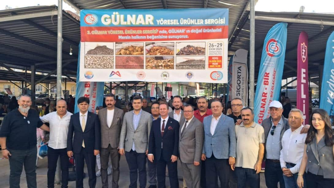 ÖZDEMİRCİ, 3. GELENEKSEL GÜLNAR YÖRESEL ÜRÜNLER SERGİSİ’Nİ ZİYARET ETTİ  İl Millî Eğitim Müdürü