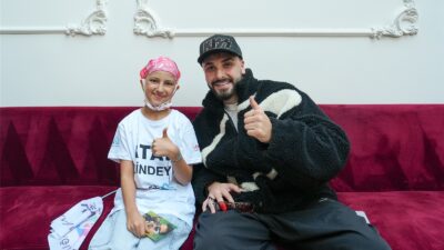 MİNİK BİR YÜREĞE UMUT OLAN BULUŞMA YÜREKLERİ ISITTI